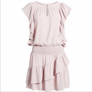 Ella Moss waist ruffle minidress size S